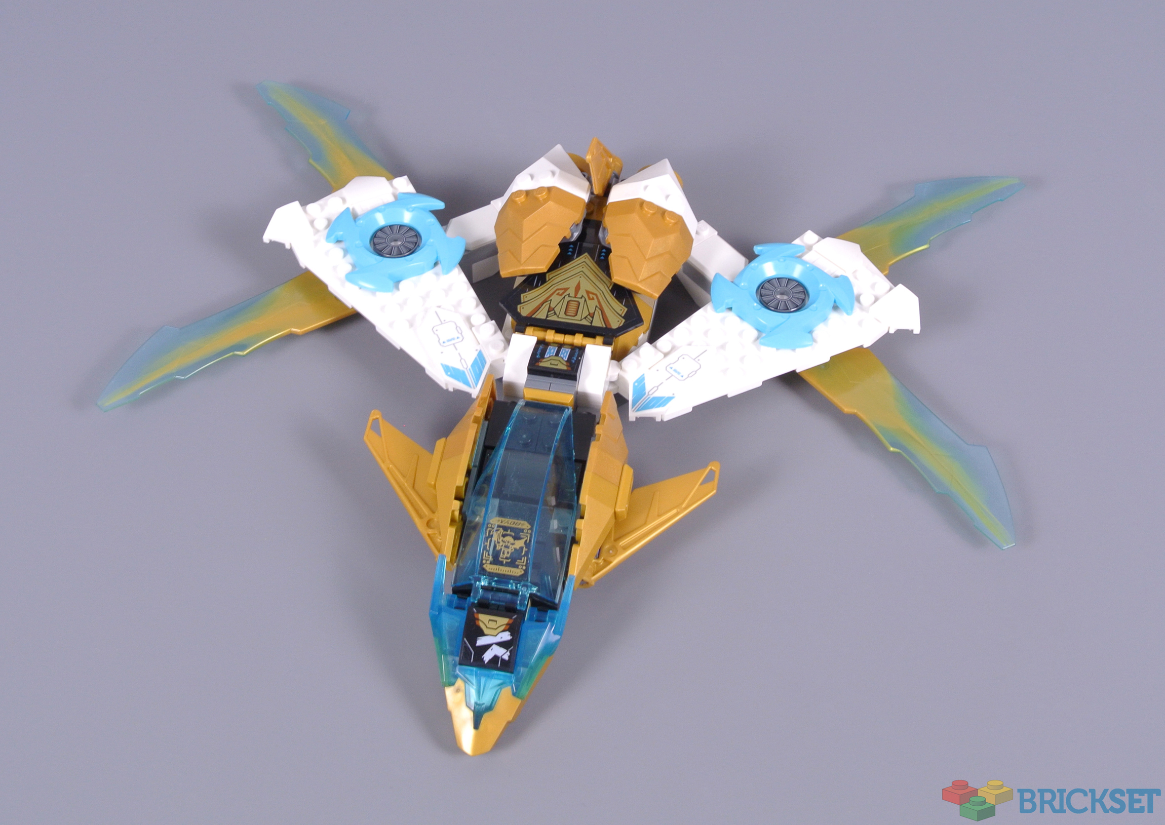 雪せページ LEGO Instructions for set 71770 Zane's Golden Dragon Jet